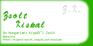 zsolt kispal business card